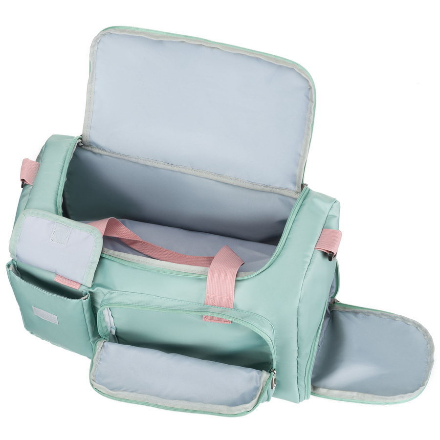 Komora na buty w różowo-jasnozielonej torbie Peterson 23032