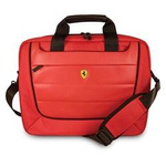 Torba materiałowa unisex Ferrari Scuderia FECB15RE na laptop 16 A4 czerwona