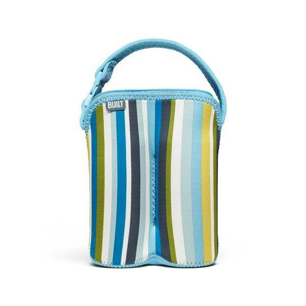 Torba termiczna z neoprenu unisex BUILT Bottle Buddy podwójna kolorowa niebieska - cecha produktu
