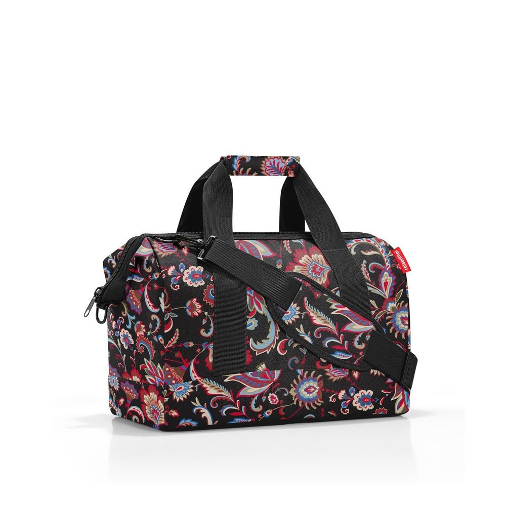 Torba z materiału unisex Reisenthel RMS7064 M podróżna kolorowa - kolorowy wzór i styl miejski