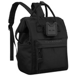 Plecak z poliestru damski Peterson MP2-01 miejski casual A4 czarny
