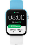 Smartwatch damski Rubicon RNCE97 niebiesko-biały
