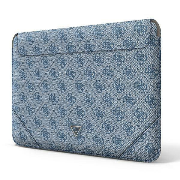 Pokrowiec na laptopa ze skóry ekologicznej unisex Guess GUCS14P4TB sleeve niebieski - cecha produktu