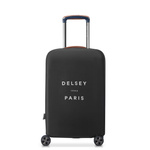 Pokrowiec na walizkę materiałowy unisex Delsey S ochraniacz bagażu czarny