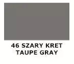 Farba do skóry gładkiej Tarrago szara - próbnik koloru 46 szary kret / taupe gray
