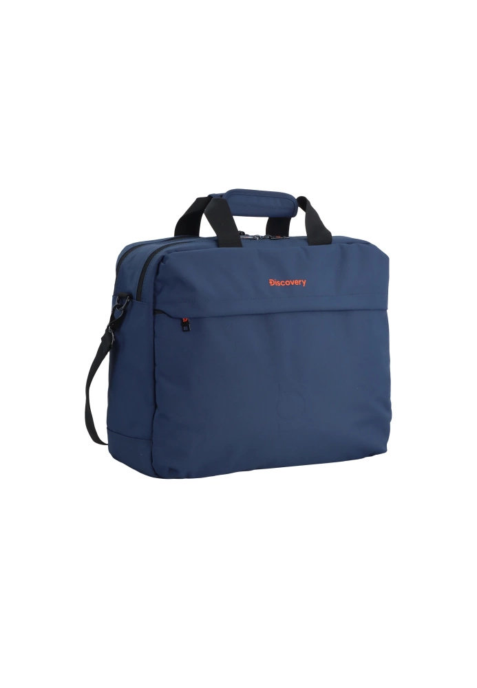 Torba na laptopa z poliestru unisex Discovery Geyser 1208 do pracy A4 granatowa - cecha produktu