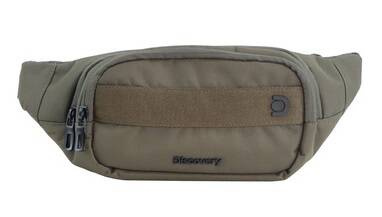 Nerka Discovery Downtown 920 khaki z przodu, z kieszenią na zamek błyskawiczny i logo Discovery