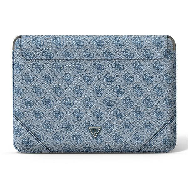 Pokrowiec na laptopa ze skóry ekologicznej unisex Guess GUCS14P4TB sleeve niebieski - cecha produktu