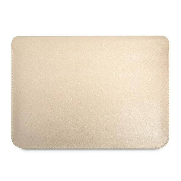 Etui na laptopa ze skóry ekologicznej unisex Guess GUCS16PSATLE sleeve 16 cali beżowe - cecha produktu