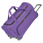 Torba podróżna na kółkach średnia walizka fioletowa - Travelite Basics 96277-19