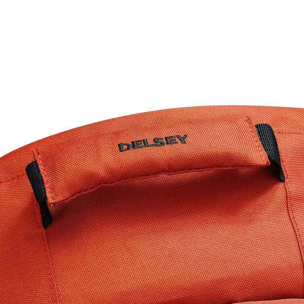 Plecak miejski z poliestru unisex Delsey Securban na laptopa 13 mały pomarańczowy - cecha produktu