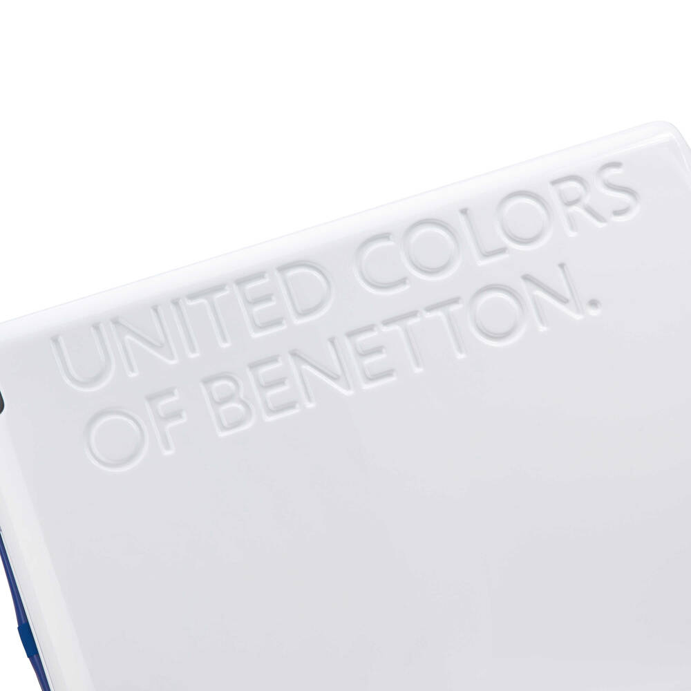 Walizka z ABS unisex Delsey United Benetton duża na 4 kółkach biała - cecha produktu
