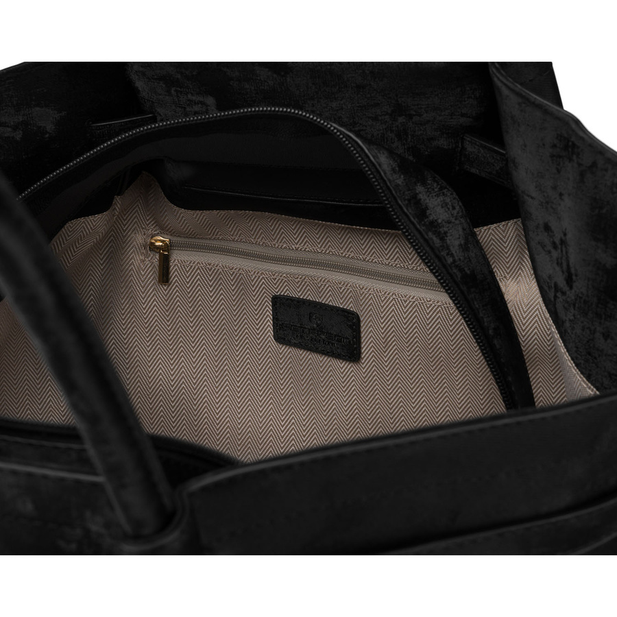 Shopper damski Peterson PTN TOR-ALE-25 - wnętrze z kieszeniami