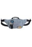 Nerka biodrowa z poliestru unisex Discovery ICON 716 saszetka duża szara