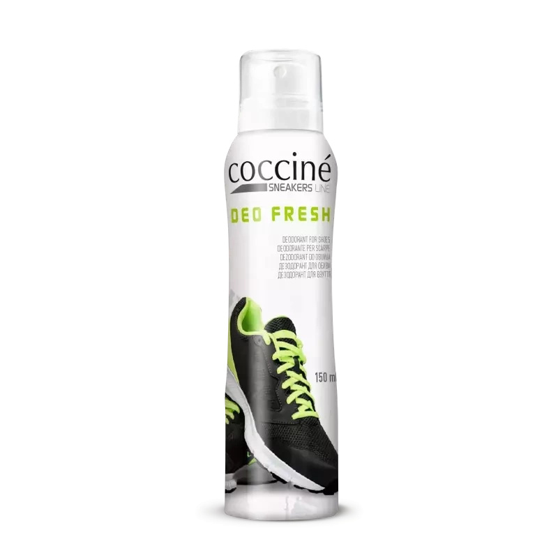 Dezodorant do obuwia sportowego Coccine - opakowanie Deo Fresh z przodu