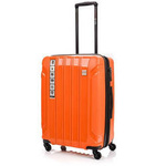 Walizka średnia twarda SwissBags Tourist 65 pomarańczowa