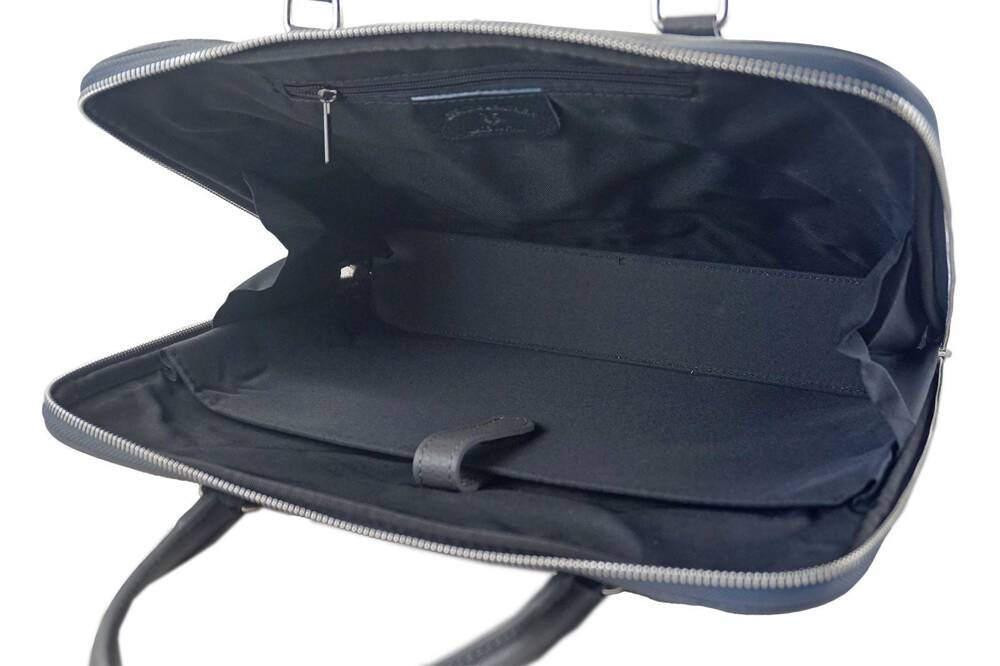 Torba ze skóry naturalnej damska Barberini's 899-28 aktówka A4 ciemnoszara - cecha produktu