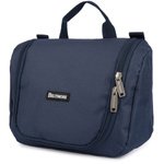 Kosmetyczka podróżna materiałowa unisex organizer Beltimore R26 granatowa