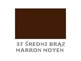 Pasta do butów Saphir średniobrązowa - próbnik koloru 37 średni brąz / marron moyen