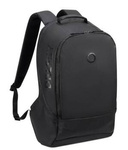 Plecak materiałowy unisex Delsey Egoa miejski na laptop 15,6 cala czarny