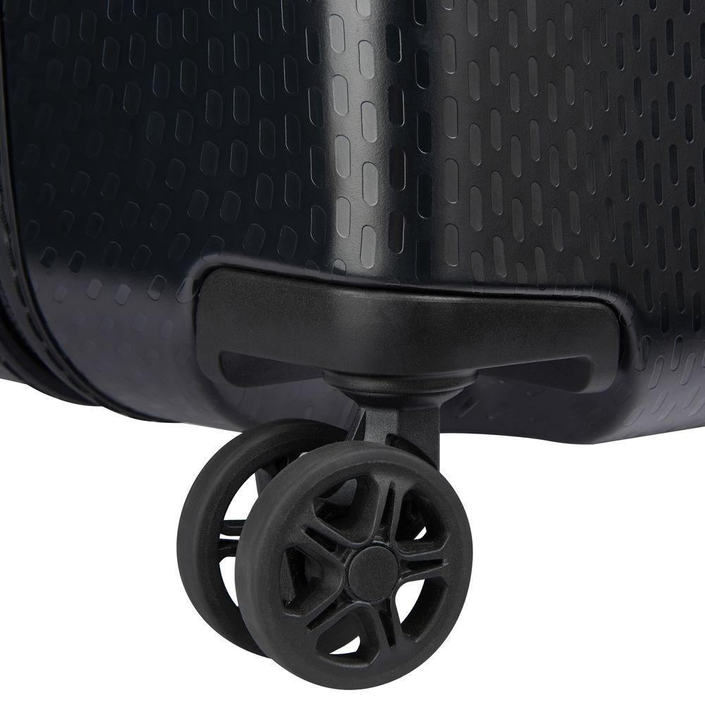 Walizka z poliwęglanu unisex Delsey Turenne duża twarda na 4 kołach 73 cm czarna - cecha produktu