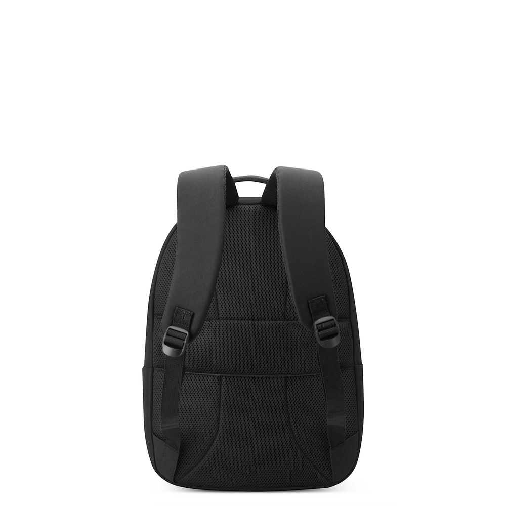 Plecak miejski materiałowy unisex Delsey Benetton Fabrica na laptopa 15,6 czarny - cecha produktu
