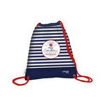 Worek plecak z poliestru unisex Amelie Marinero Amelie na sznurki granatowy