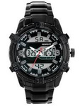 ZEGAREK MĘSKI SPORTOWY CZARNY PERFECT A8013 (zp274d)