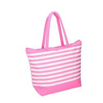 Torba plażowa termiczna z materiału unisex Fresh & Cold shopper A4 różowa