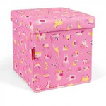 Pufa sitbox kids abc friends pink