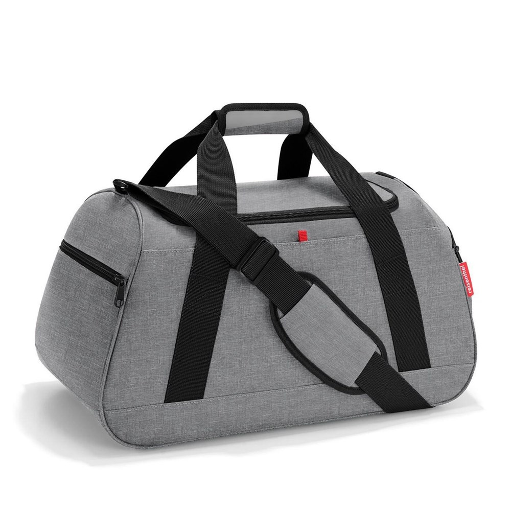 Torba podróżna z materiału unisex Reisenthel Twist sportowa szara - cecha produktu