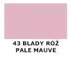 Farba do skóry gładkiej Tarrago fioletowa - próbnik koloru 43 blady / pale mauve