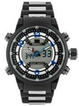 ZEGAREK MĘSKI SPORTOWY PERFECT A879 - DUAL TIME (zp224d)