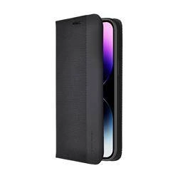 Etui z klapką iPhone 14 Pro Max (czarny) PureGear WALLET Series