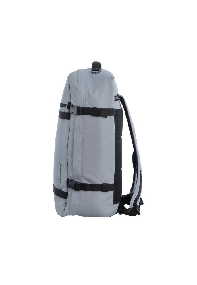 Plecak podróżny z materiału Discovery ANDES D00400 unisex torba 2w1 szary - cecha produktu
