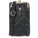 Mała torebka damska z biglem mini listonoszka na ramię czarna POR-TE-7