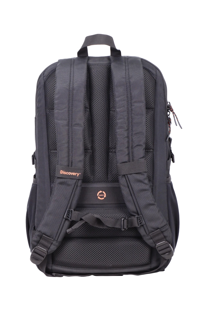 Plecak turystyczny z poliestru unisex Discovery PATH podróżny 30l czarny - zastosowanie podróżne