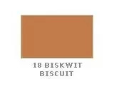 Krem do renowacji do skór gładkich Saphir jasnobrązowy - próbnik koloru z podpisem 18 Biskwit / Biscuit