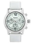 Zegarek męski fashion Extreim EXT-8386A-6A biało-srebrny