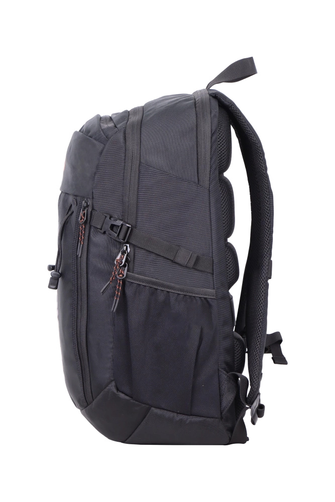 Plecak turystyczny z poliestru unisex Discovery PATH podróżny 30l czarny - detale i funkcjonalność