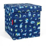 Pufa sitbox kids abc friends blue