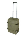 Walizka podróżna wodoodporna unisex Aeronautica Militare 546 New City kabinowa zielona