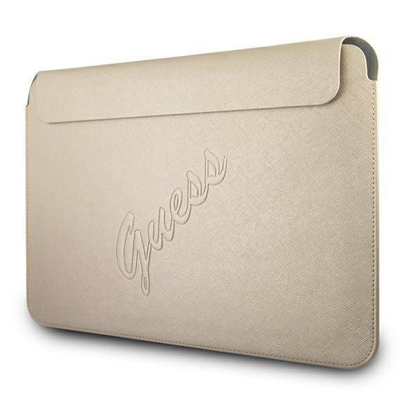 Etui ze skóry ekologicznej unisex Guess Sleeve GUCS13PUSASLG sleeve 13 cali złote - cecha produktu
