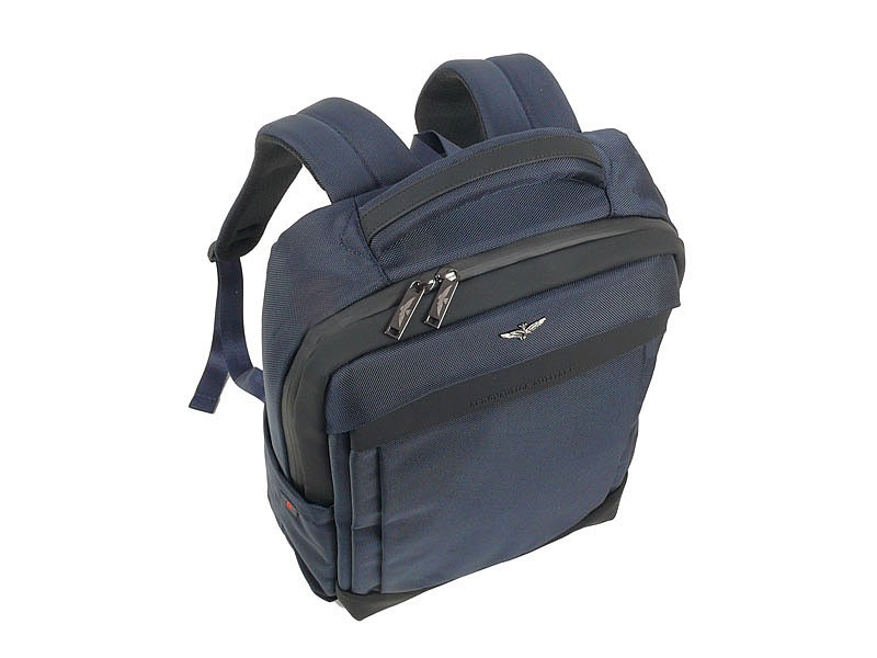 Plecak z tkaniny unisex Aeronautica Militare 504 Lightning miejski A4 niebieski - cecha produktu