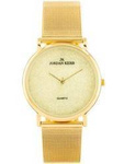ZEGAREK DAMSKI NA BRANSOLECIE ZŁOTY JORDAN KERR - C3129 (zj928b) gold