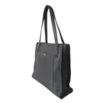Torebka damska shopper skórzana Vera Pelle WR365G grafitowa
