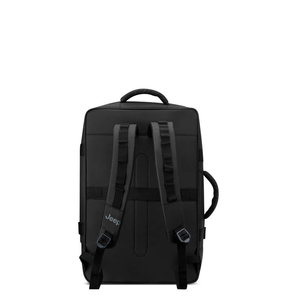 Plecak turystyczny z materiału wodoodpornego unisex Delsey Paris Jeep duży czarny - cecha produktu