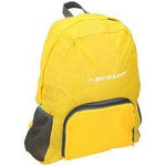 Plecak turystyczny z materiału unisex Dunlop składany plecak miejski żółty