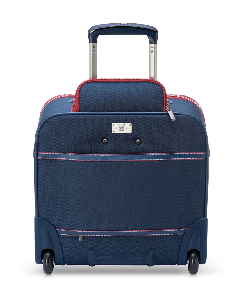 Torba podróżna materiałowa unisex Delsey Chatelet Air 2.0 na 2 kółkach pilotka niebieska - cecha produktu