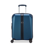 Walizka twarda z materiału unisex Delsey Promenade Hard kabinowa 55 cm niebieska